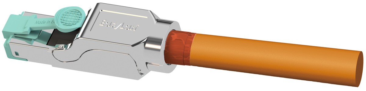 Stecker RJ45 feldkonf. geschirmt Kat. 6A gerade