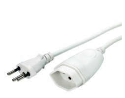 Rallonge Td 3x1 2m Typ12/13 blanc
