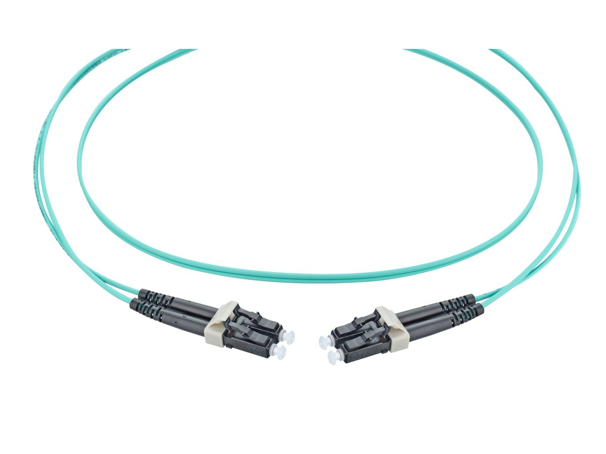SWIT-VL Dupl. Fig.8 OM3 LC/LC 10.0m Inkl.Beschriftung