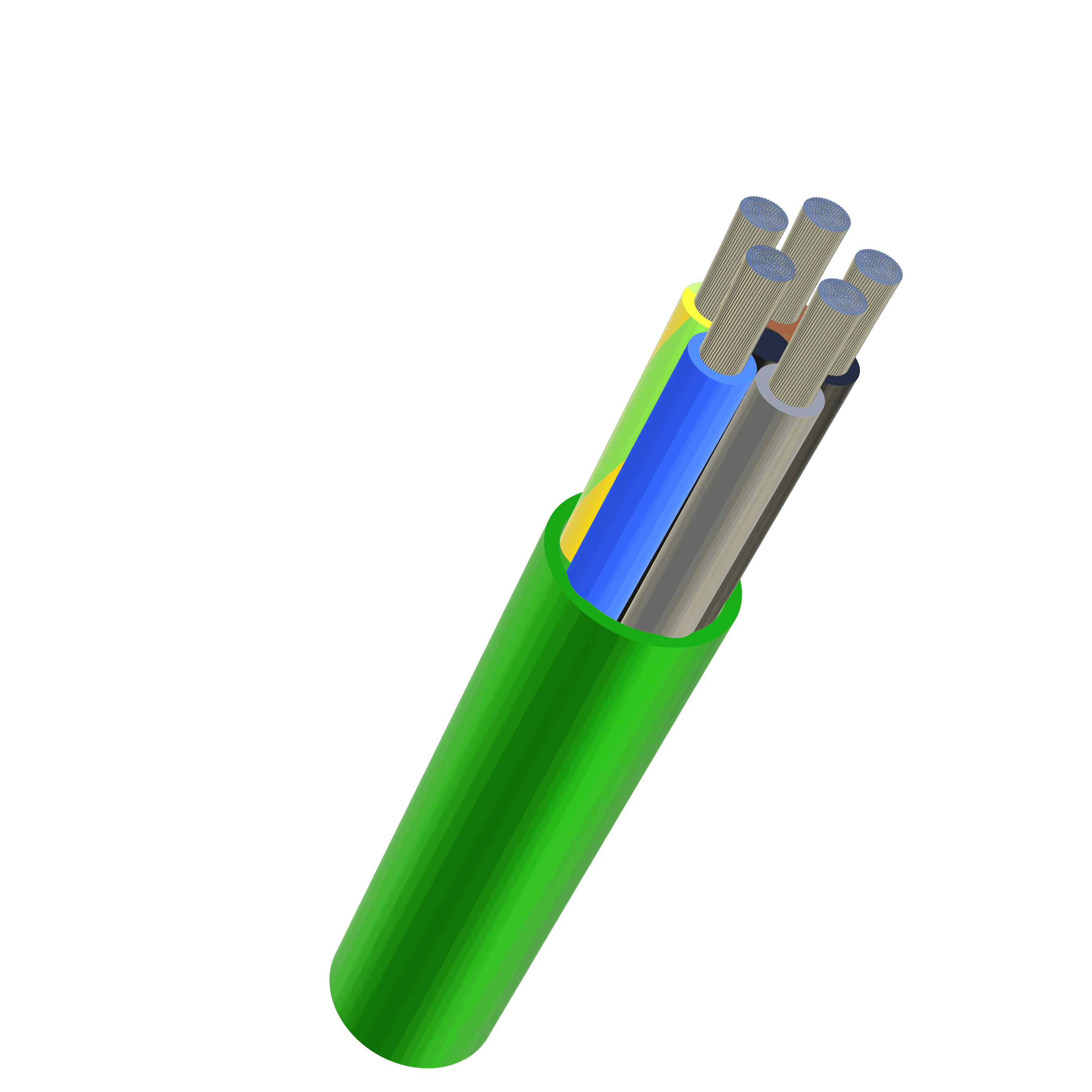 Alukaflex PUR 5x16 3LNPE sh vert Eca