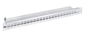 Corning  Patchpanel 24 Port 1HE leer ALU blank