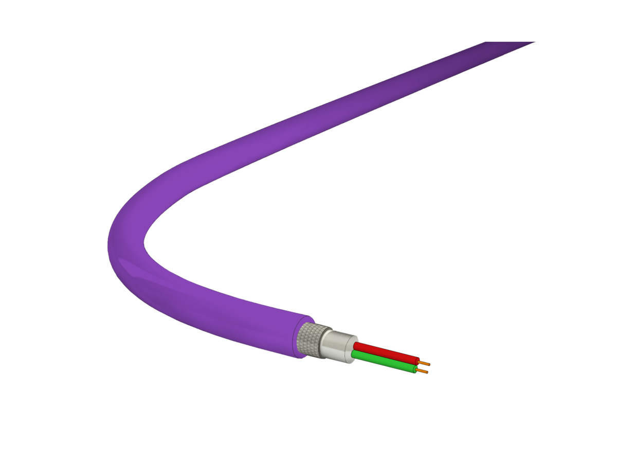 Multiflex Bus 1x2x0.64 PUR violett Fca