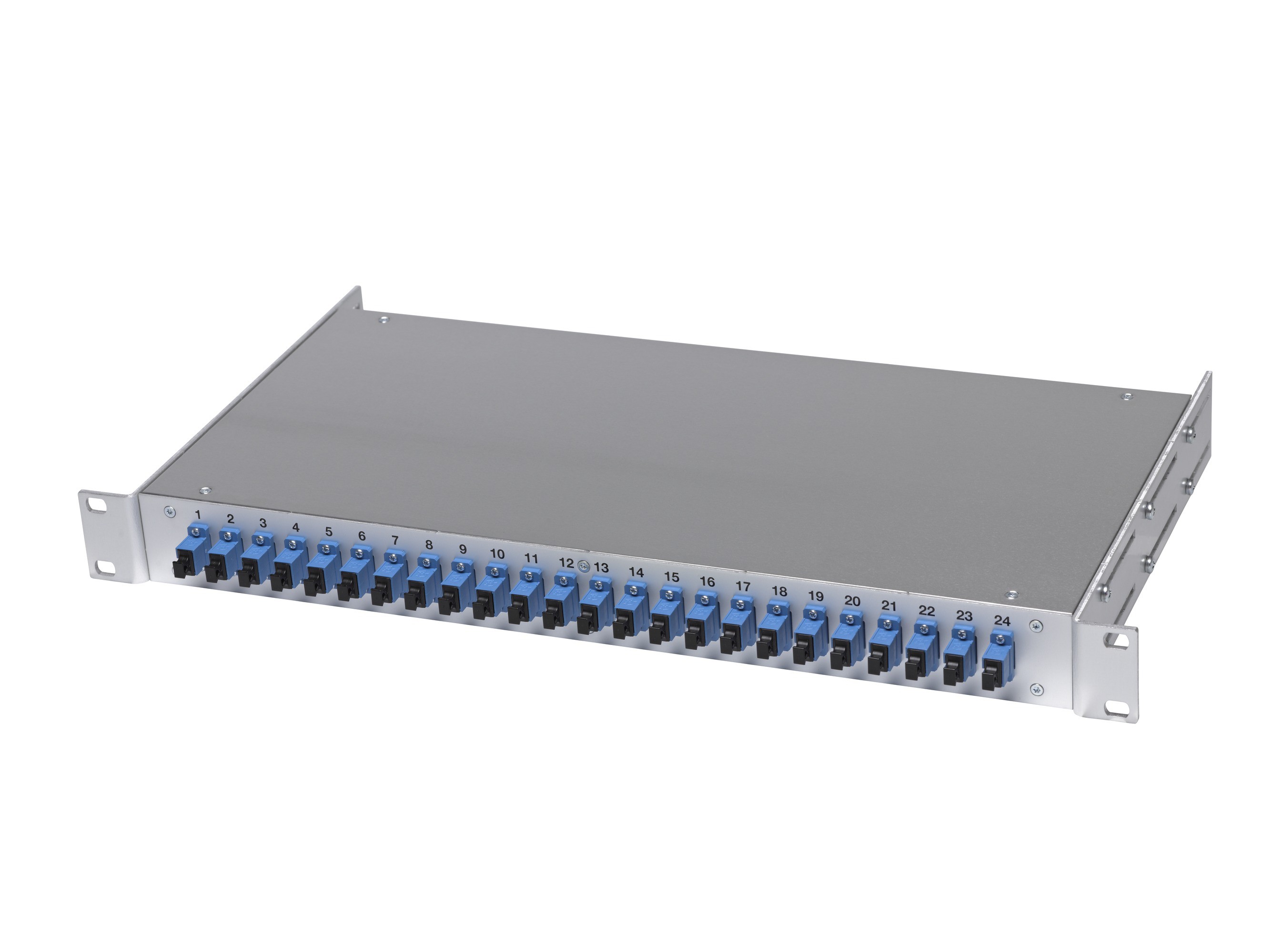 LWL 19" KEV 1HE zu ML 24xSC MST SM