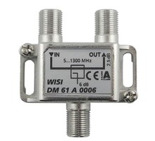 Dérivateur F, DM61A 0006 1 fois 6dB 5-1300MHz