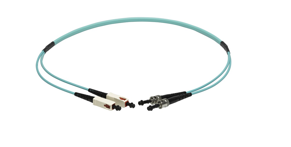 VL Dupl. Fig. 0 50/125 OM3 ST/SC tk 4.0m