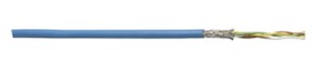 Eigens. Kabel 2x2x0.75 DIN (St) hf blau Cca