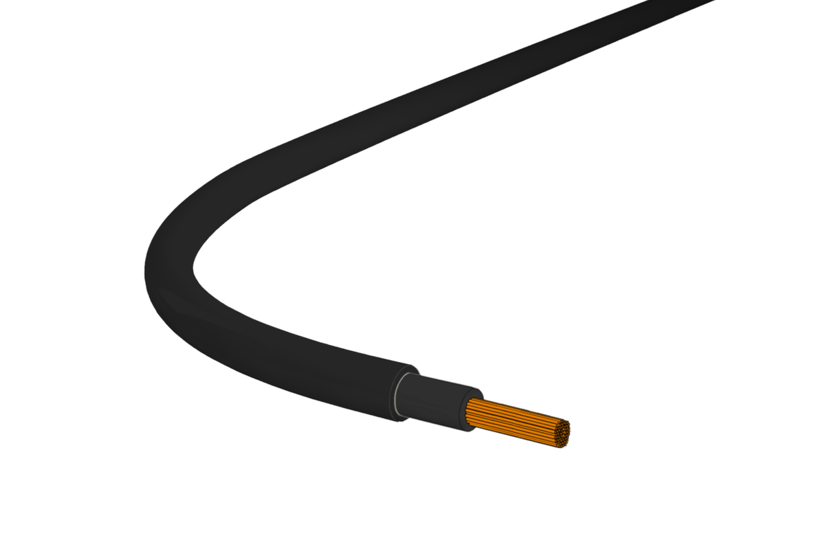 Soil flex 1x95 L hf schwarz Cca