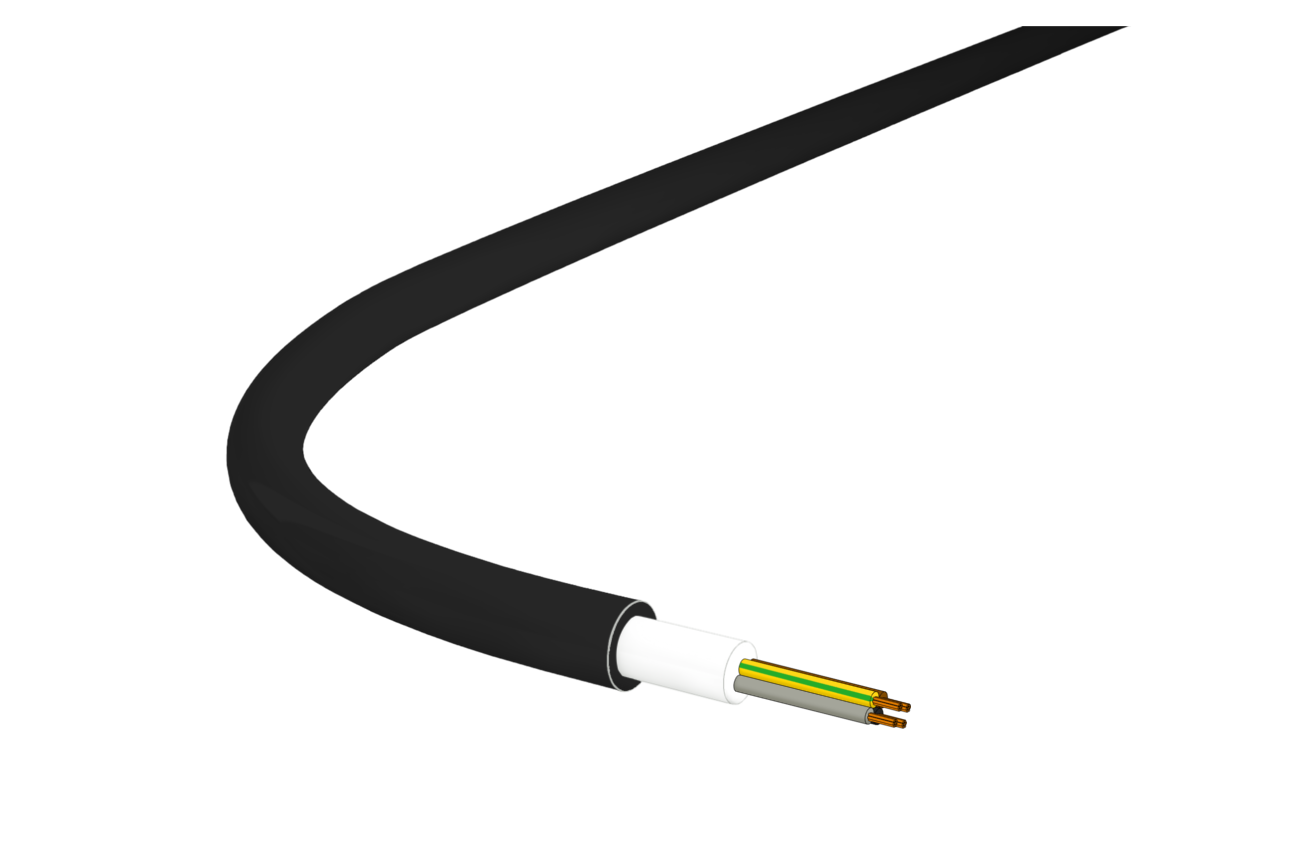 Soil flex 4x10 3LPE hf schwarz B2ca