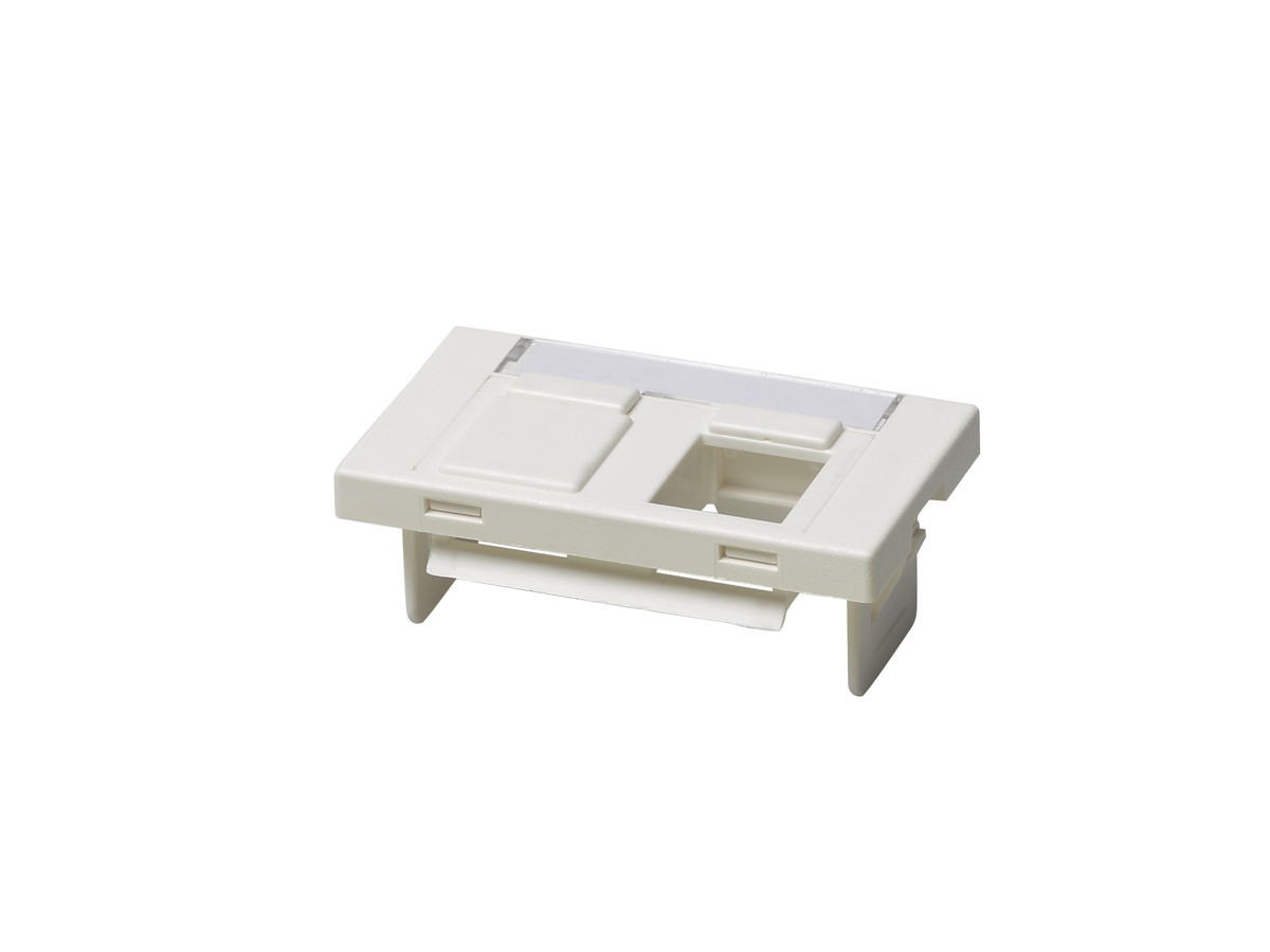 Prise FLF 2 x RJ45 vide (Keystone) bc