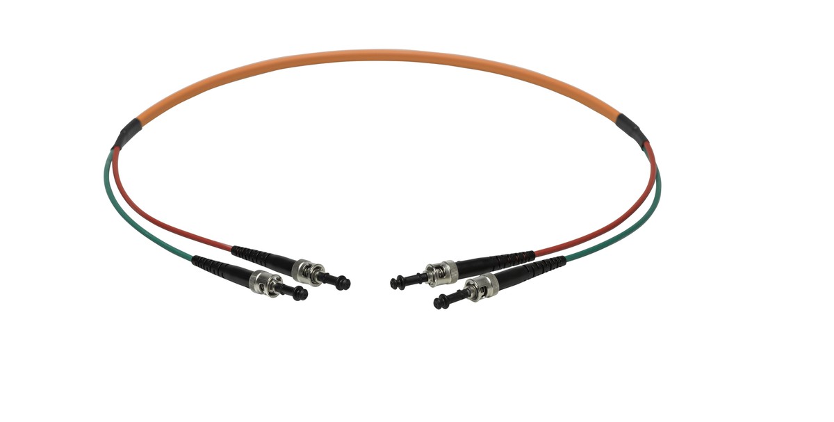 VL Dupl. Fig. 0 50/125 ST/ST or 1.5m