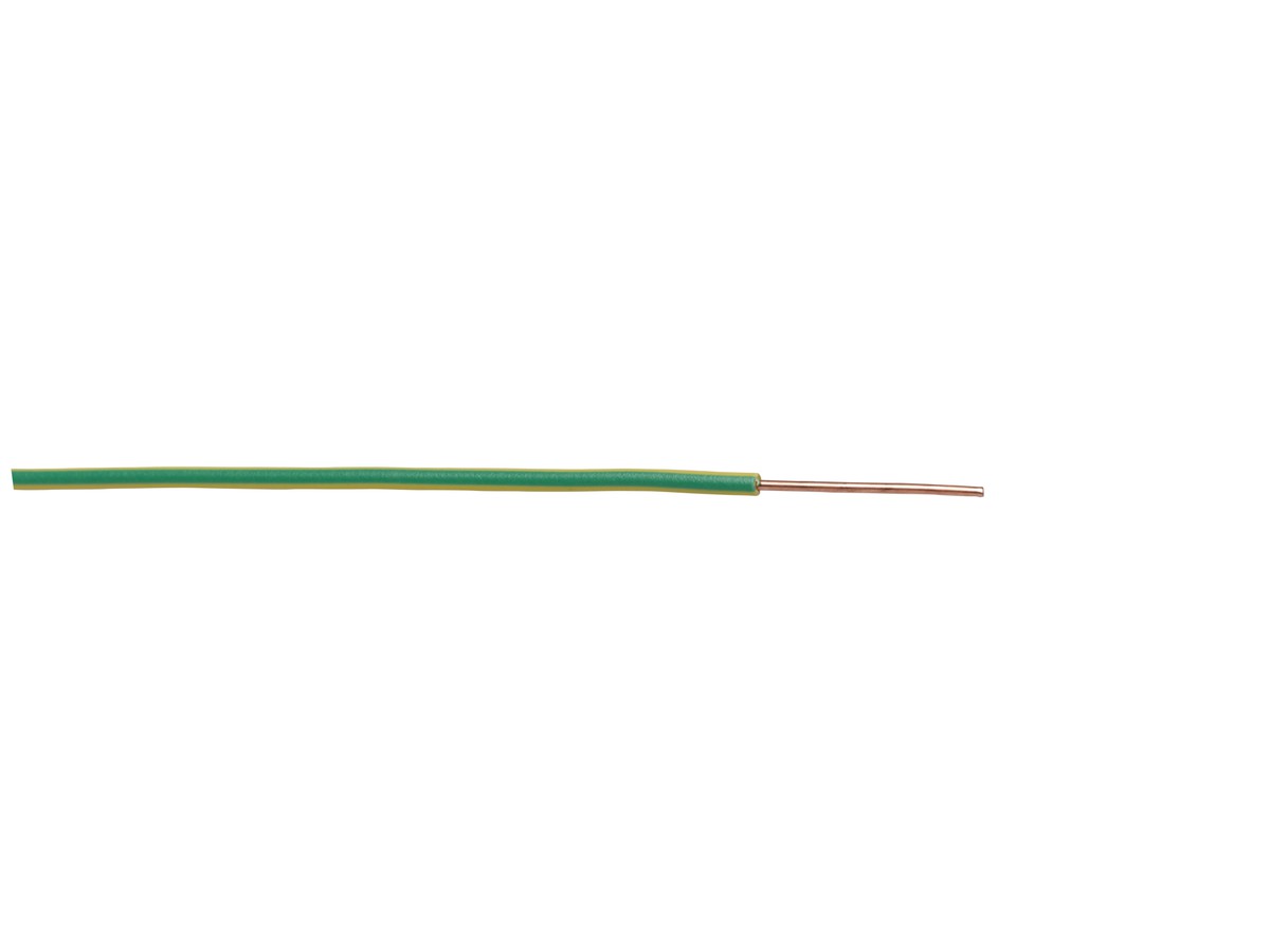 T-Draht 1.5 mm2 gelb-grün Eca