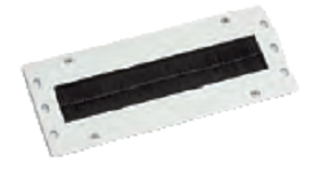 Bürstenleiste zu Wand- Standrack für PKx