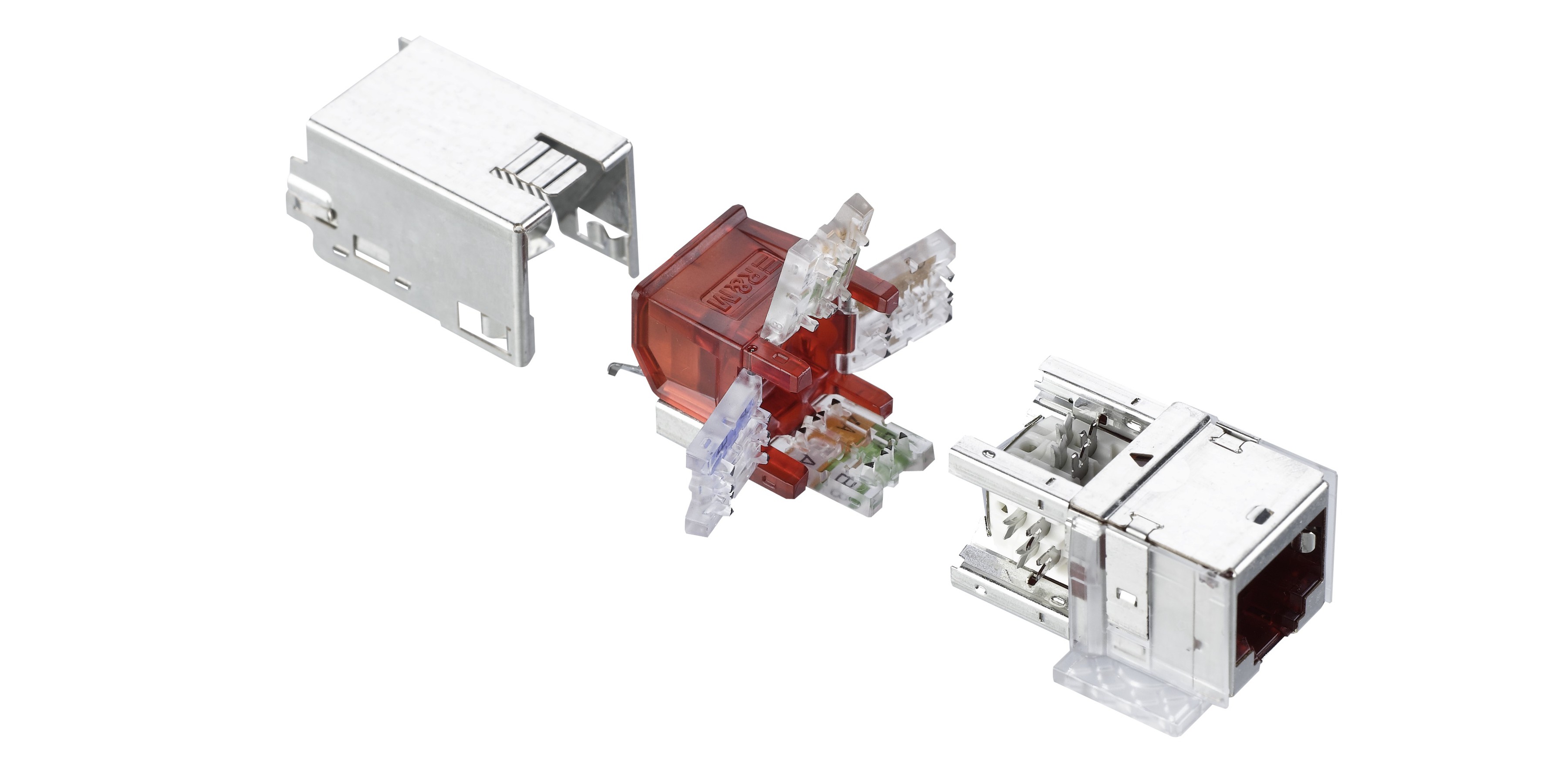 R&M Modul 1xRJ45 Cat.6A STP
