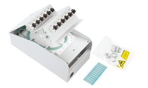 LWL AP Box abgestuft 4xSC OM3 komp.