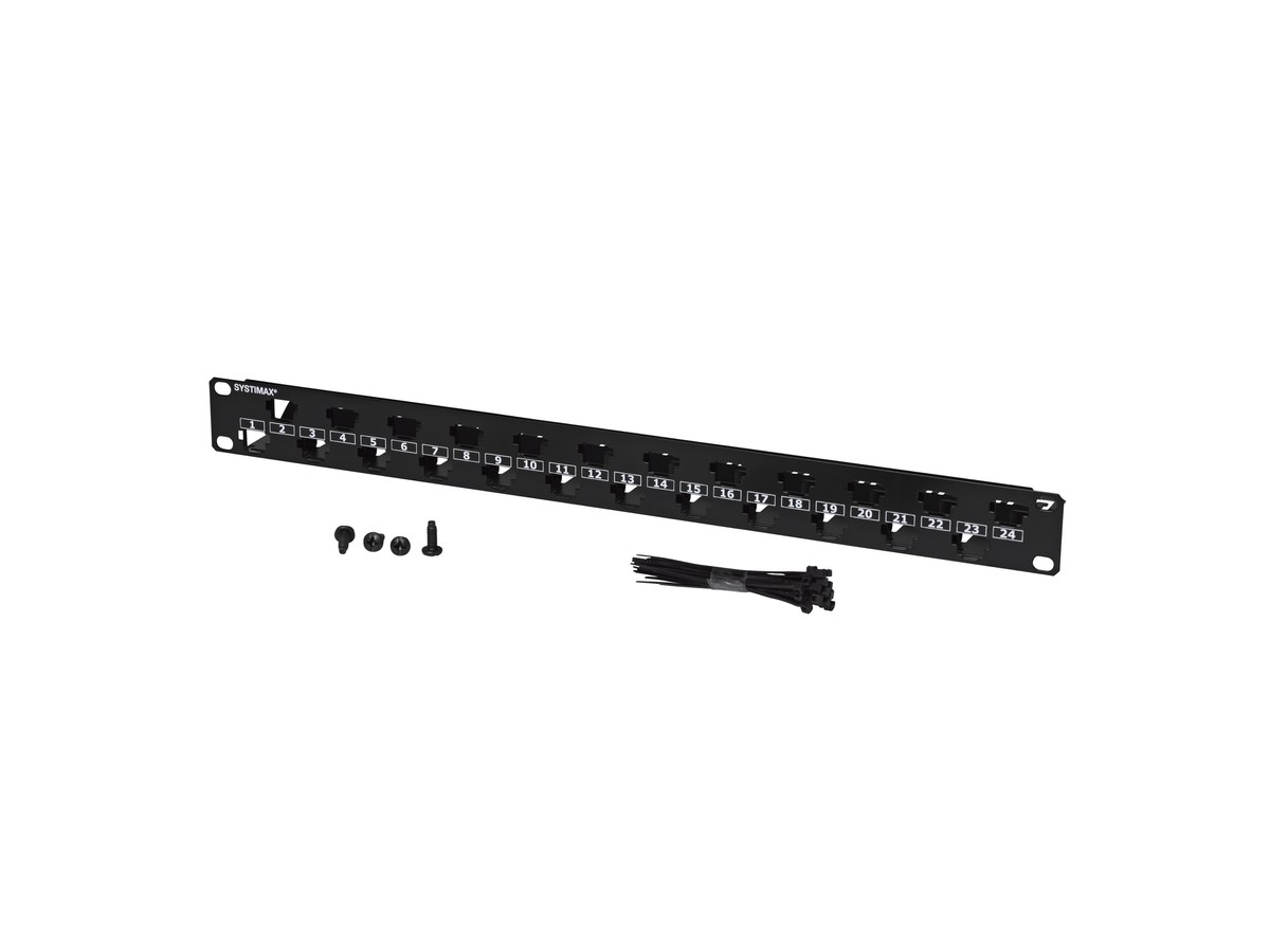 Patch-Panel leer 19".1HE.24Port