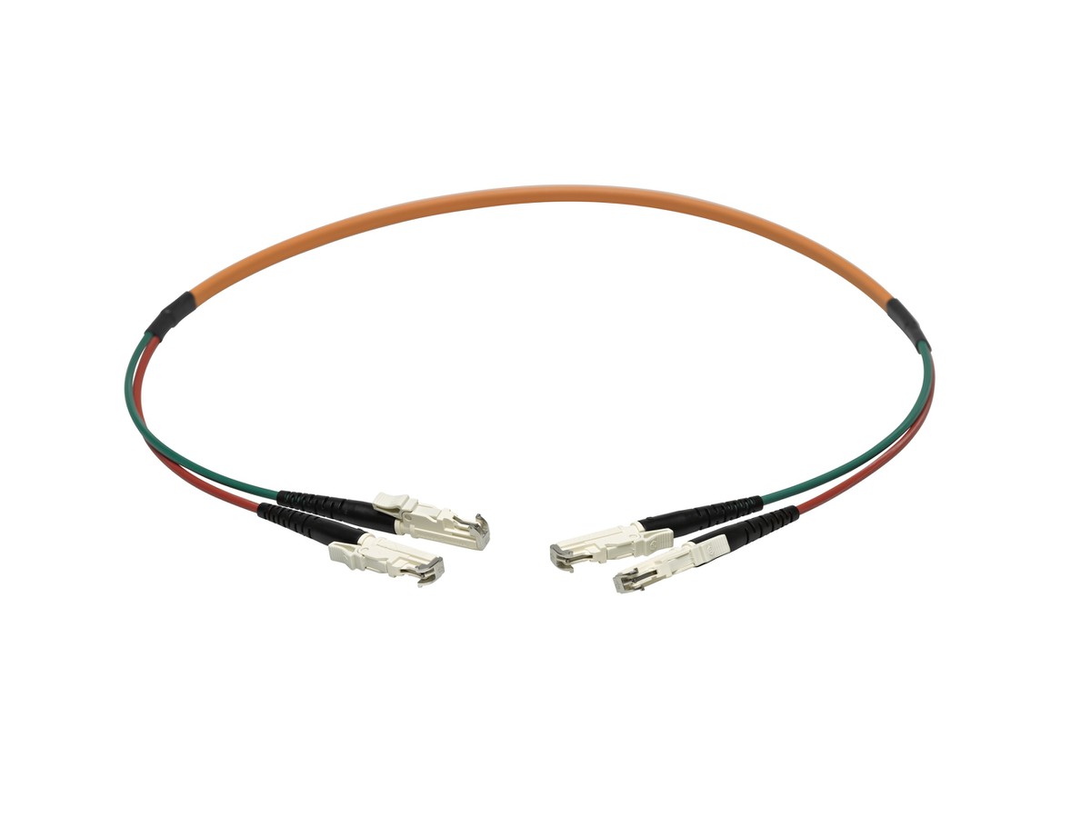 VL Dupl. Fig. 0 62.5/125 E2000/E2000 or 3.5m