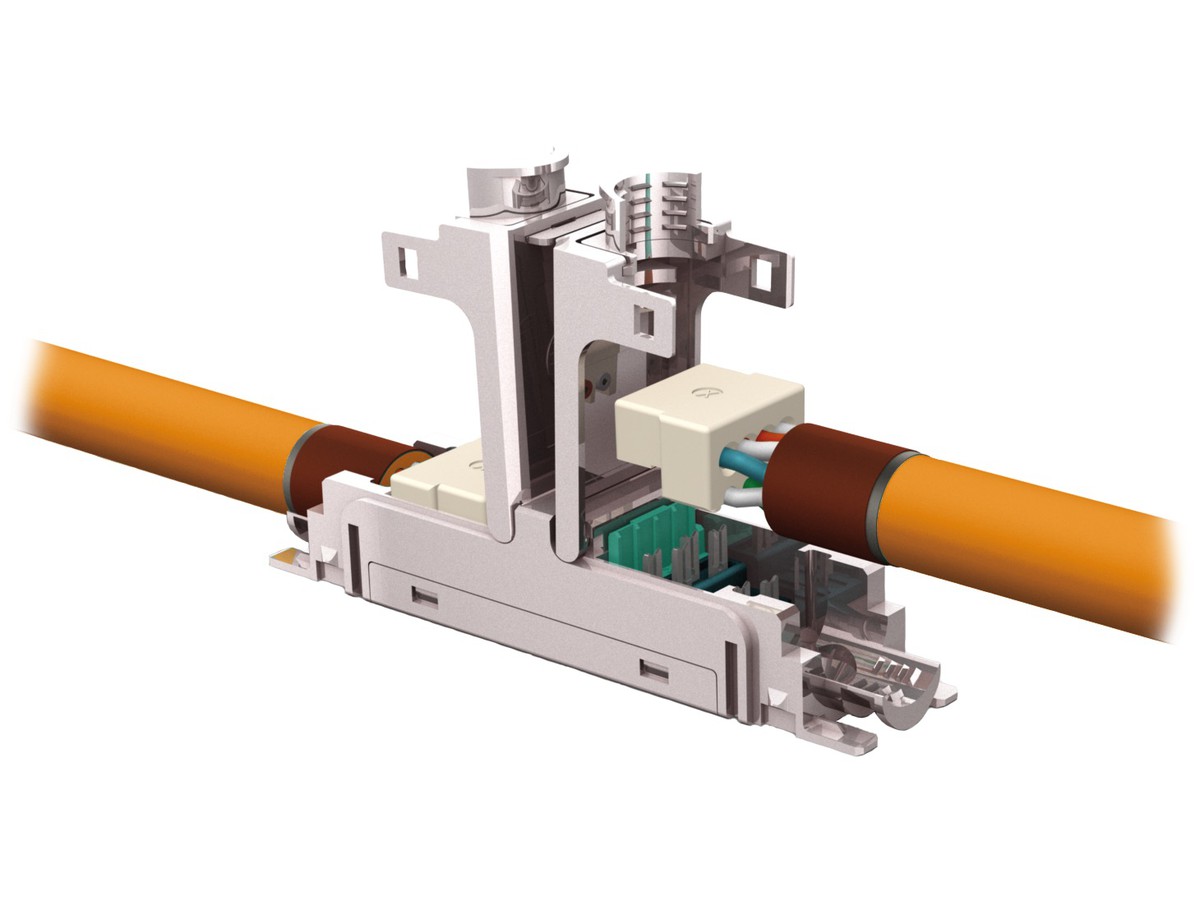KABLAN Extender Cat. 6A STP AWG 24-22 ISO/IEC connectable des deux côtés