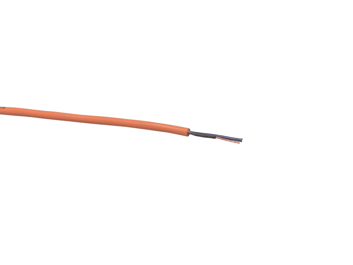 PUR Kabel 2x1 LN orange  H05BQ-F