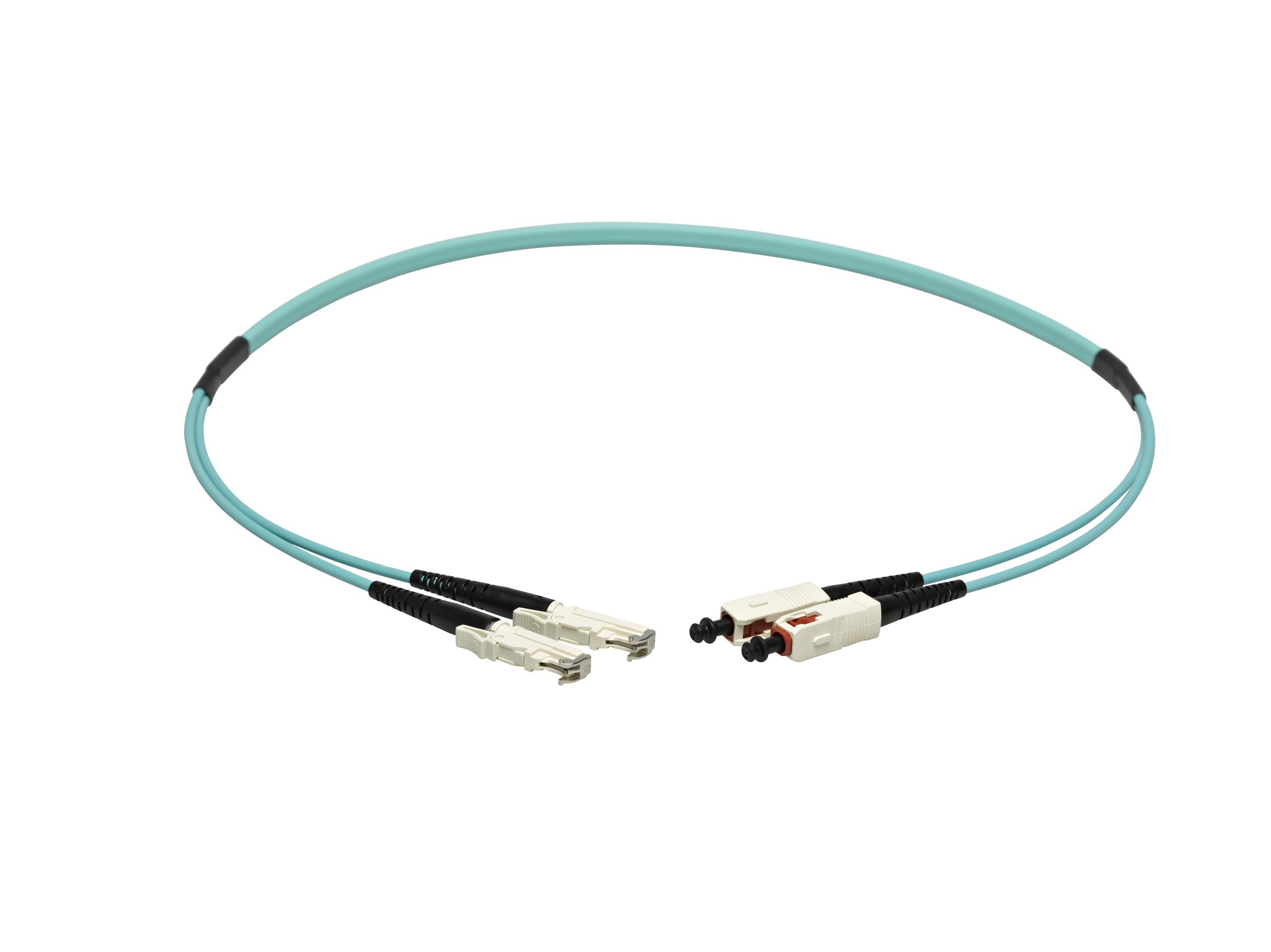 VL Dupl. Fig. 0 50/125 OM3 E2000/SC tk 20.0m