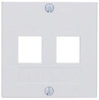 LAN MA60 Prise droite 2x Keystone EDIZIOdue 20 blc