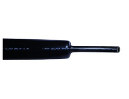 CP Gaine thermorétractable à paroi moyenne avec adhésif SRH2 56-16 noir, 1000 mm
