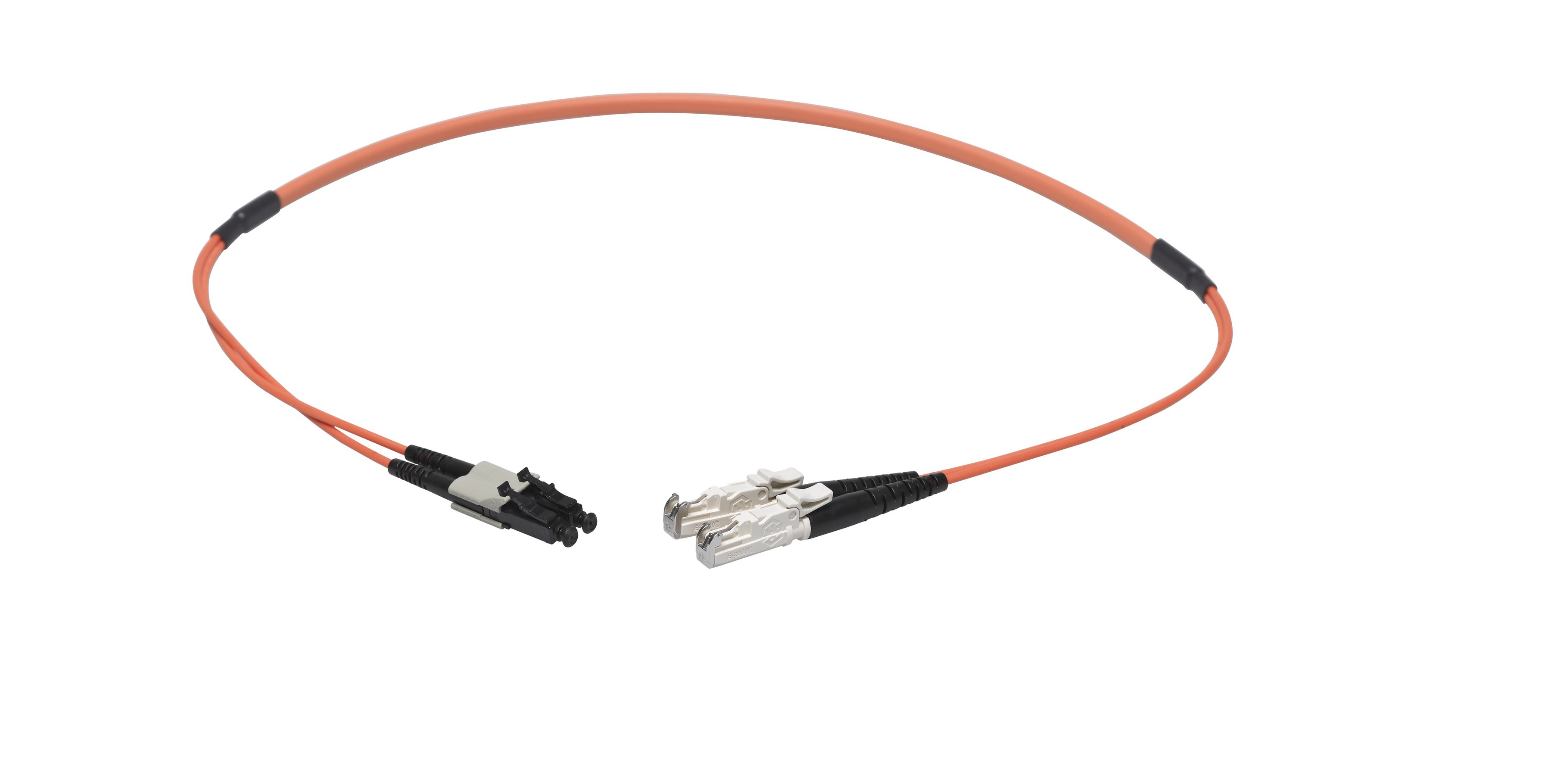 VL Dupl. Fig. 0 50/125 E2000/LC or 2.5m