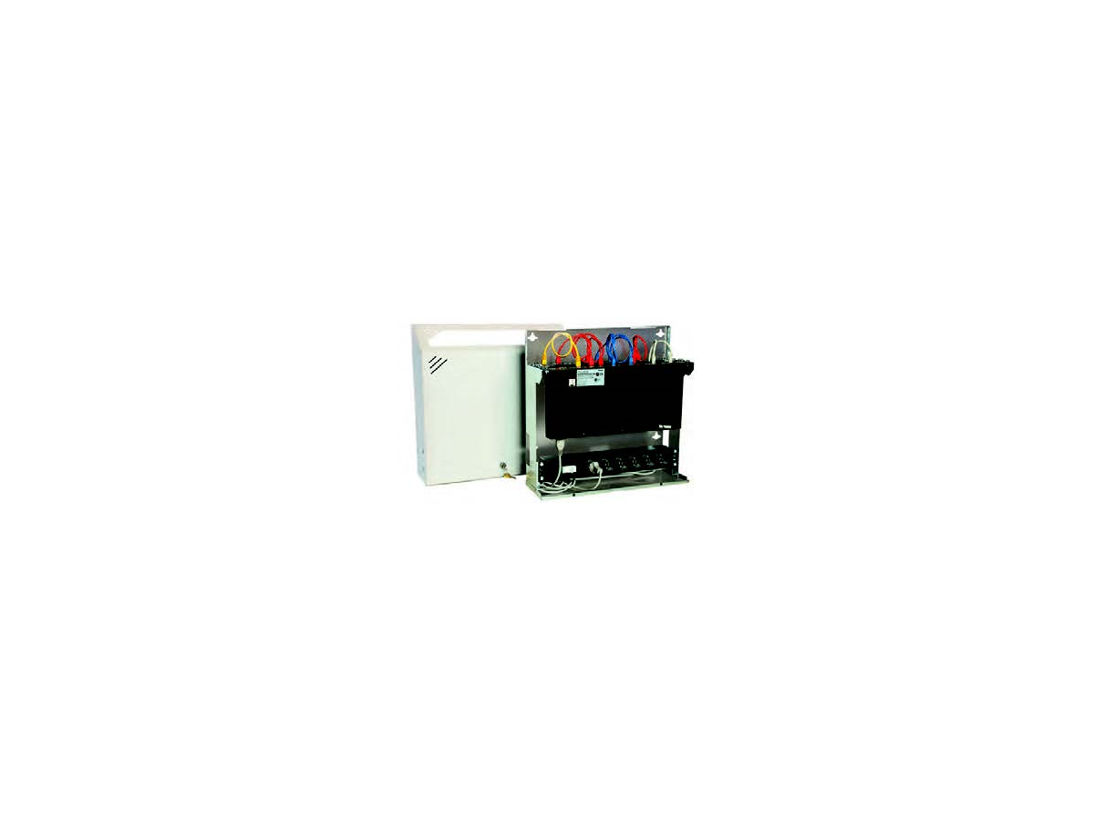 Coffret mural vertical 19“ type KV6u 510x300x505 6U