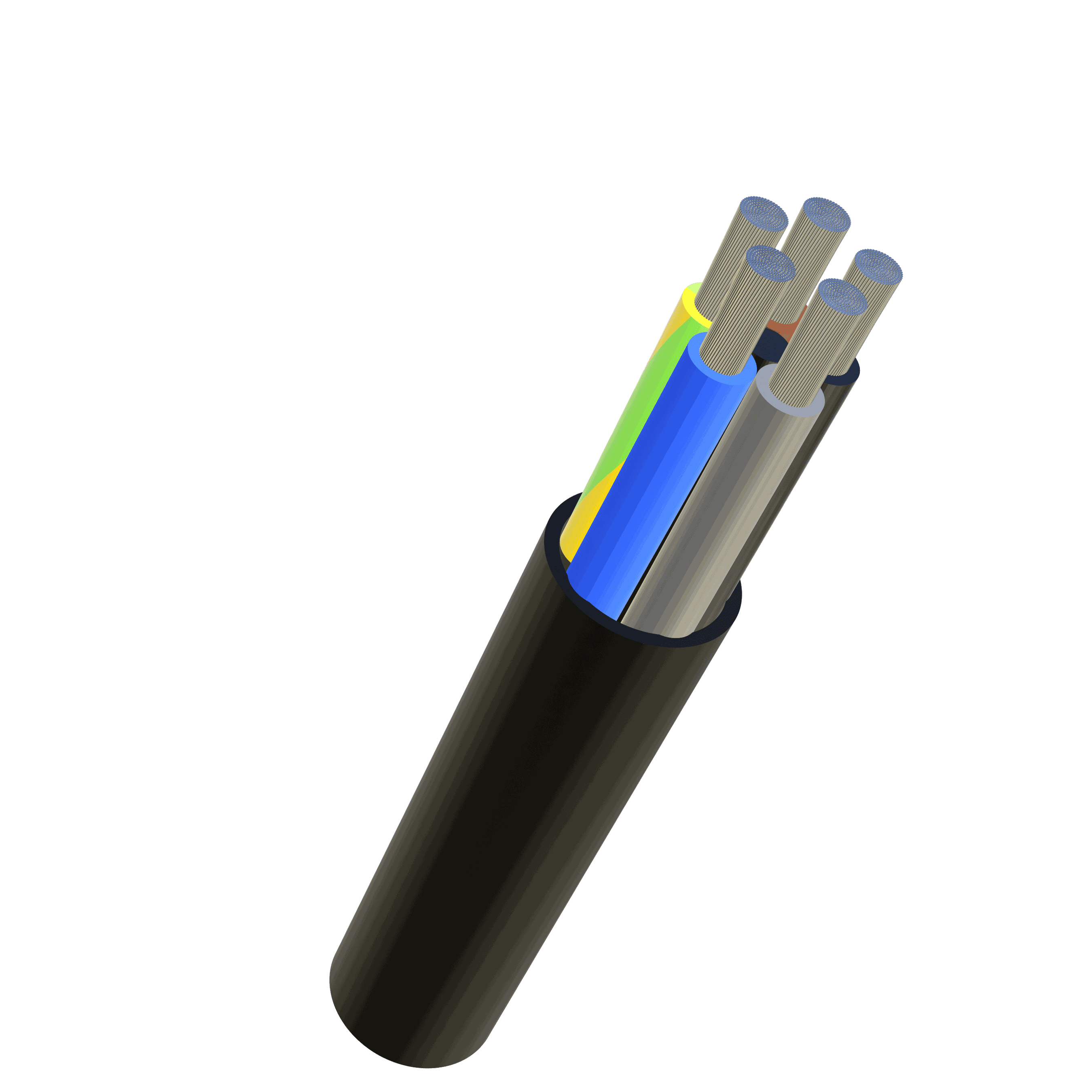 Alukaflex Gdv 5x35 3LNPE sh noir Eca