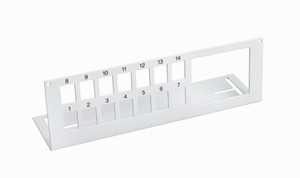 Home-Net Verteiler 14xKSt.+1xFLF Gr.II ws beschriftet 1-14