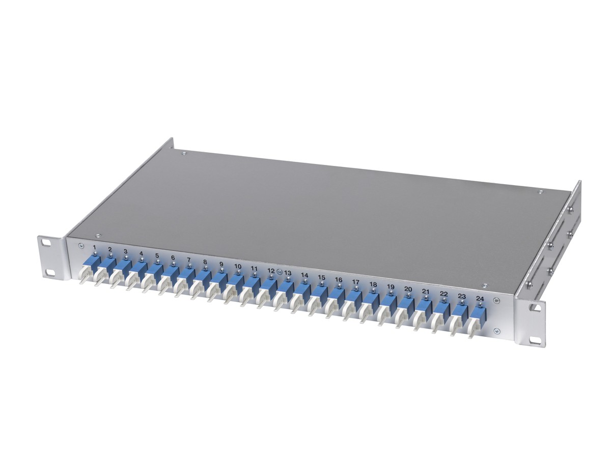 LWL 19" KEV 1HE zu ML 6xE2000/PC MST SM blau