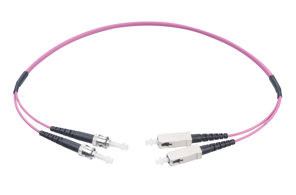 VL VBS Typ 122 Duplex AD 50/125 OM4 ST/SC 2.0m