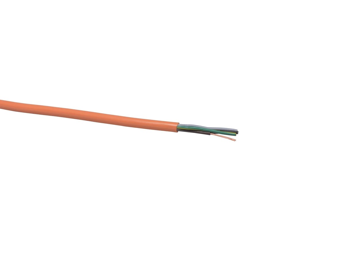 Câble PUR 4x2.5 3LPE orange Eca