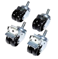 Rollen zu Standrack 400kg M12 Höhe 85mm (Set zu 4 Stück)