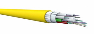 LWL Universalkabel 2x12 9/125 OS2 5kN LSFH BendBright 11.2mm gb Cca