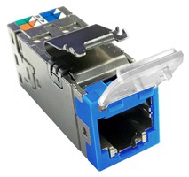 AMP-TWIST RJ45 SLX Kat. 6A S bl