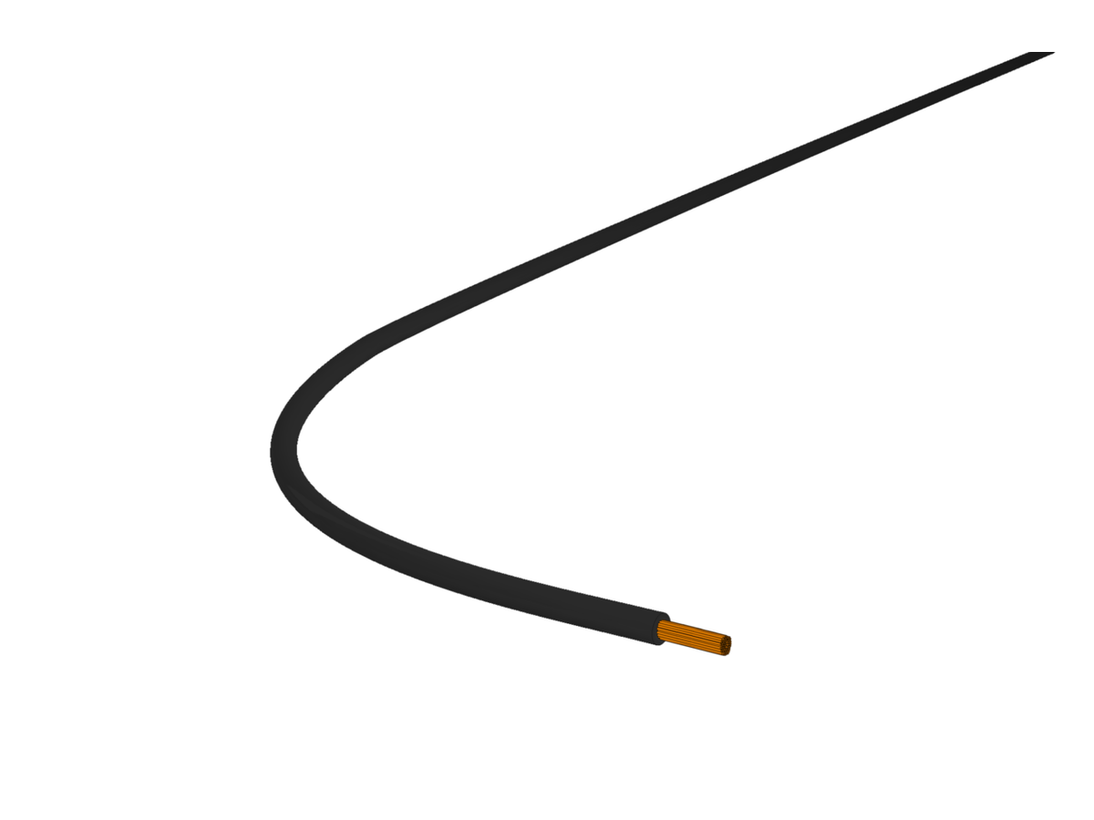 Litze 95mm2 hf 90°C schwarz