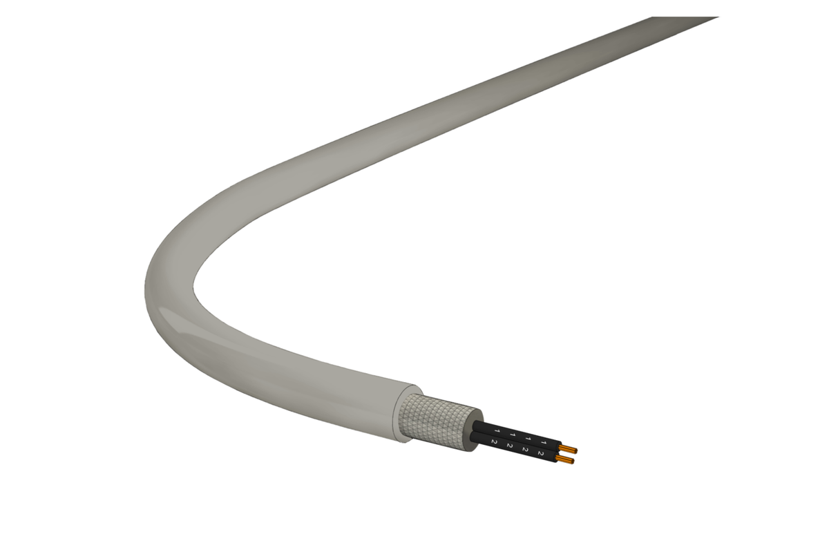 HSLCH-OZ flex 2x10 Nr. sh gris B2ca