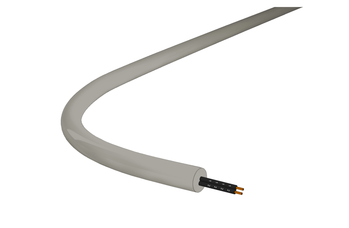 HSLH-OZ flex 2x1.5 Nr. hf grau Cca