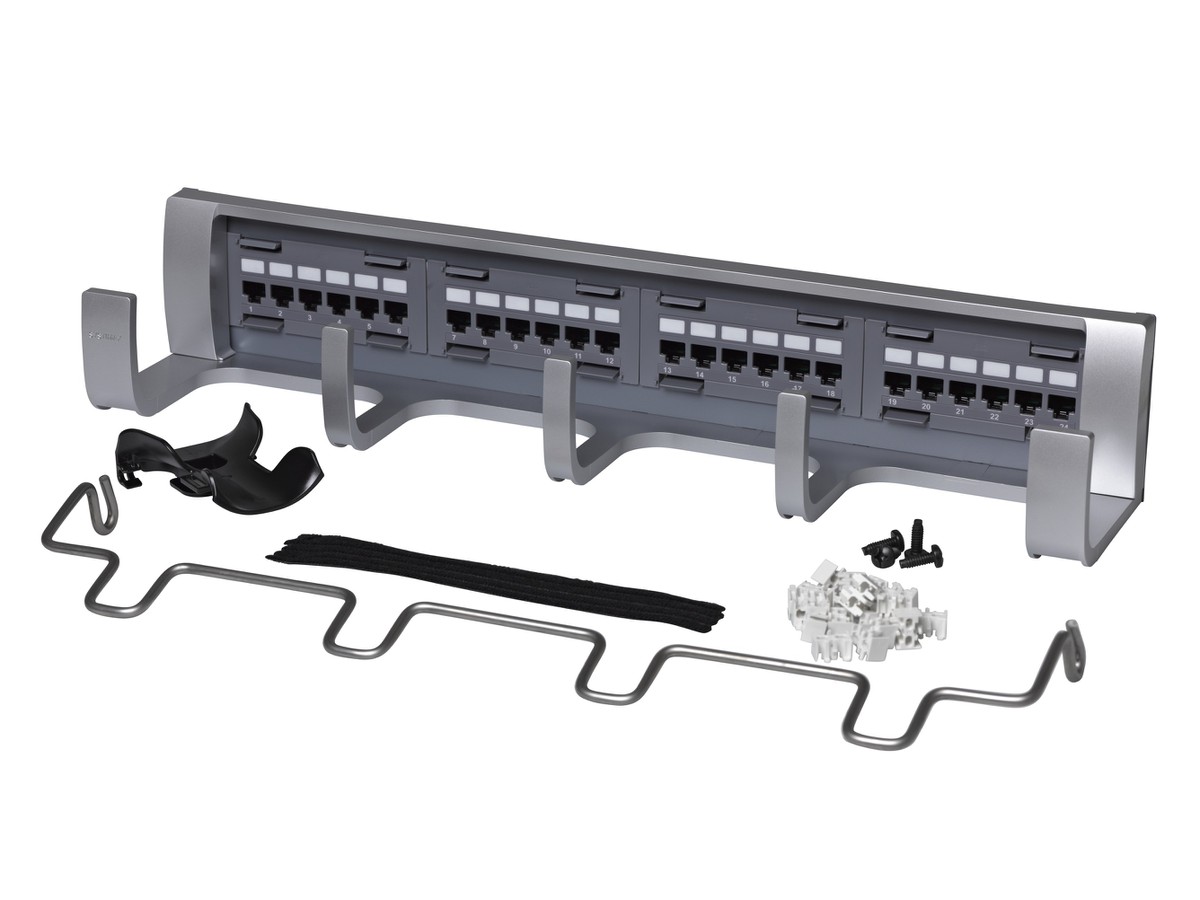 Patch-Panel Kat.6A PMGS6 2HE 24Port