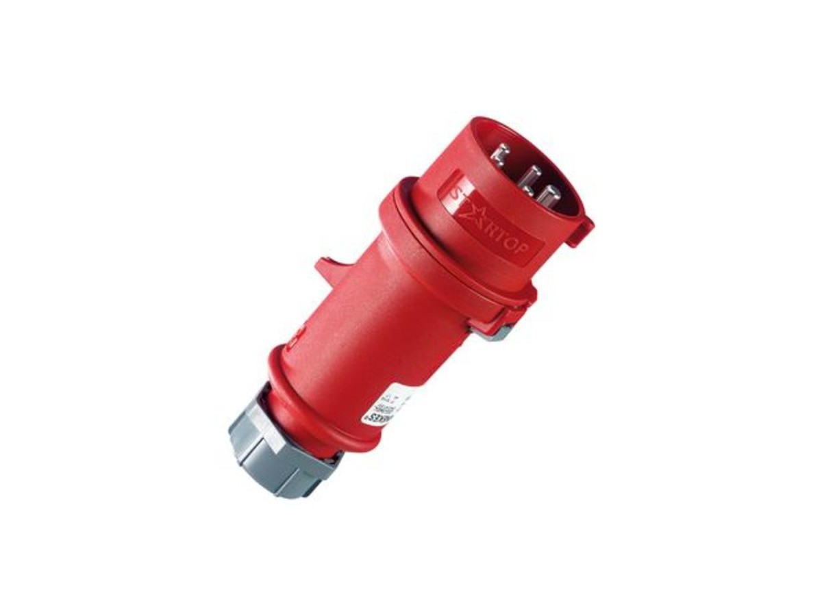 CEE Stecker 32A 5P 400V ProTOP VN vernickelte Kontakte