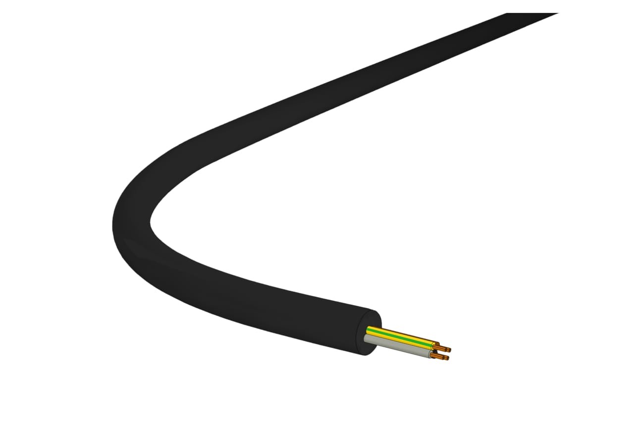 Gdv H07RN-F 4x16 LPE noir Eca