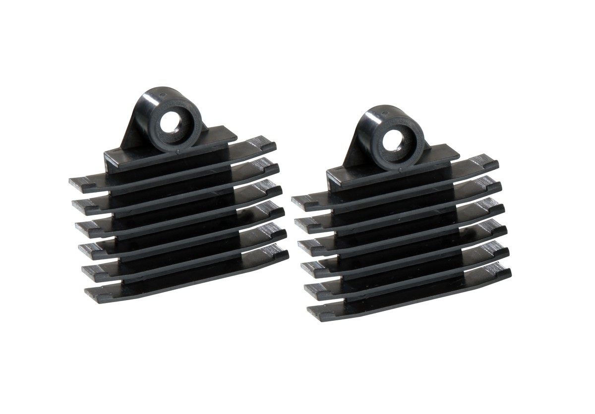 Set de support de protection d'épissure thermorétractable 12fs double couche pour cassette R40, avec vis (sachet à 2 pces)