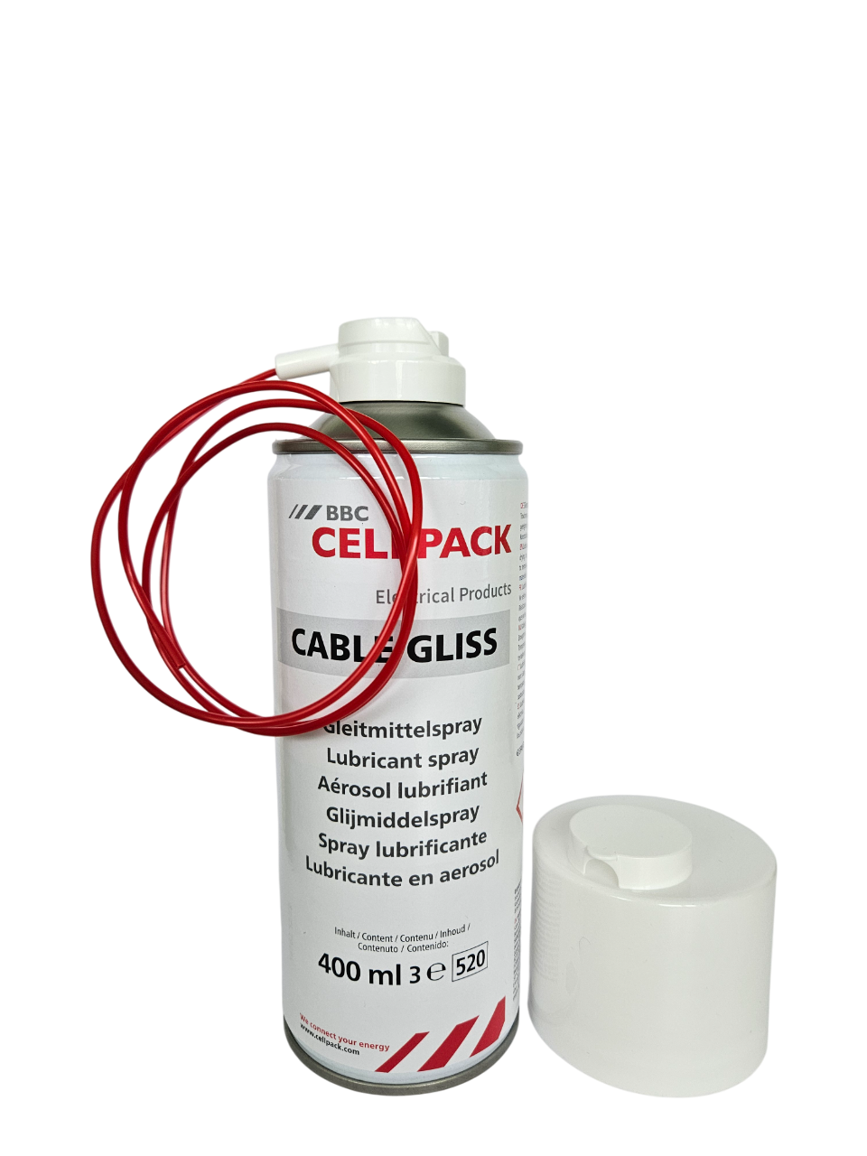 CABLE GLISS
Aérosol lubrifiant 400ml