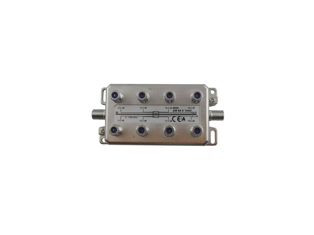 Dérivateur F, DM68A 1320 8 fois 13-20dB 5-1300MHz