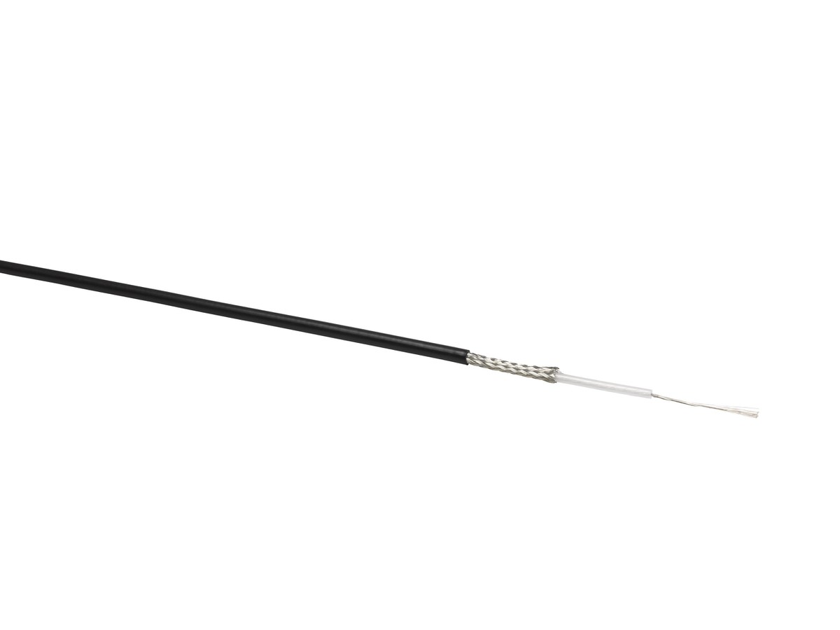 Câble coaxial RG 58 C/U noir