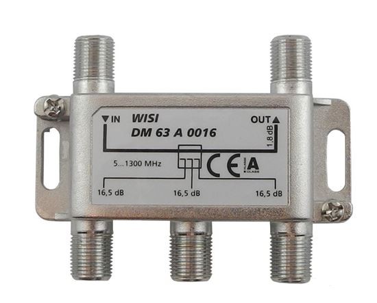 Dérivateur F, DM63A 0016 3 fois 16dB 5-1300MHz