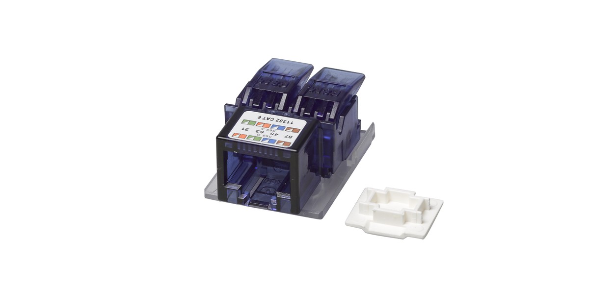 R&M Module de racc. FN 1xRJ45 cat.6 UTP