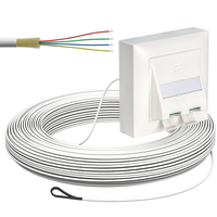 FTTH OTO AP AGRO 4xLC/APC 2xLC/APC DX G652.A2 2.3mm LSZH weiss B2ca 10m