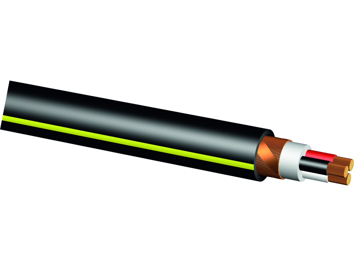 GKN flex 3x95/95 LPEN (sw/rt/ws) hf schwarz Fca