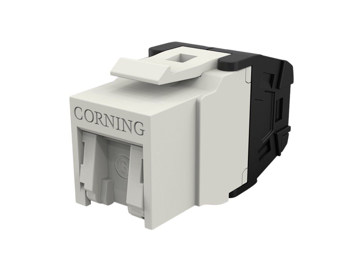 Corning RJ45 Jack Cat.6 Keystone UTP KS250